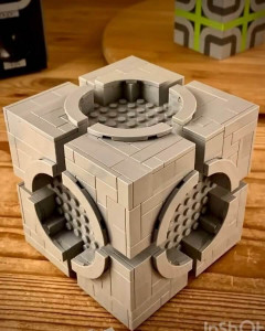 LEGO MOC - 6x6 Dish Cube, an amazing LEGO cube designed by the talented Zachary Steinman | building instructions and LEGO kits available on Planet GBC