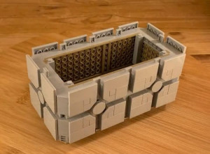 LEGO MOC - Star Wars and Mandalorian Cargo crates - Imperial Containers designed by Zachary Steinman | building instructions + kits available on Planet GBC